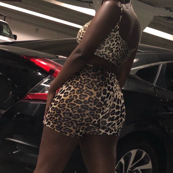 Leopard Print Short & Tank Set - Picture 3 of 3